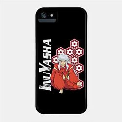 Inuyasha Case iPhone - Inuyasha Seduta con Pattern Case TP0704