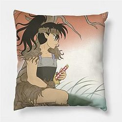 Inuyasha Cuscini - Kouga Ukiyo-e Pillow TP0704
