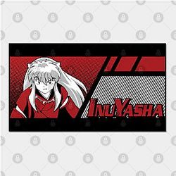 Inuyasha Poster - Inuyasha Moderno progettato Tee Poster TP0704