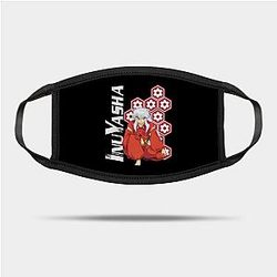 Inuyasha Maschere di faccia - Inuyasha Seduta con Pattern Mask TP0704