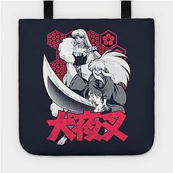 Inuyasha Taschen - Tōga's Brothers (rot) Tote TP0704