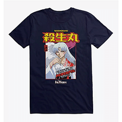 Vintage Anime Illustration Tee NTAN0602 Inuyasha T-Shirts