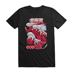 Japanese Fantasy Anime Art NTAN0602 Inuyasha T-Shirts