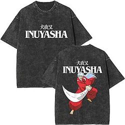 Casual Oversized PTTT0306  Inuyasha T-Shirts