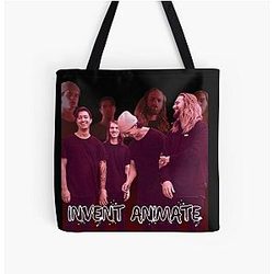 invent animate   Band All Over Print Tote Bag RB1512