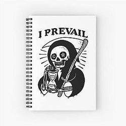 I Prevail Reaper Spiral Notebook