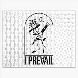 Graphic I Prevail Funny Gift Jigsaw Puzzle