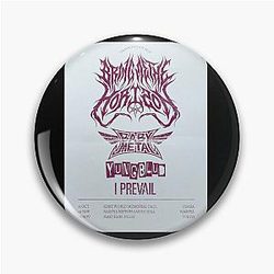 baby metal yungblud - I Prevail Pin
