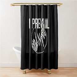 I Prevail Logo Art Shower Curtain