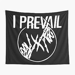 design art on shirt - i prevail popular Tapestry
