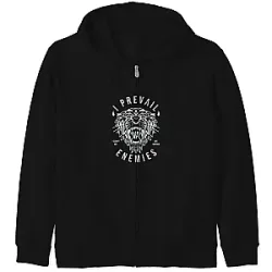 I Prevail Zipped Hoodies – Enemies Roaring Tiger Design