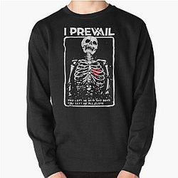 I Prevail Alone Skeleton Pullover Sweatshirt
