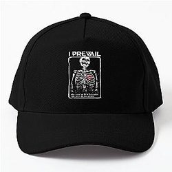 I Prevail Alone Skeleton Baseball Cap