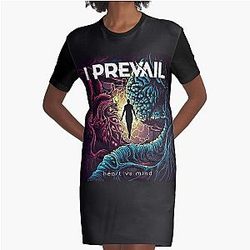 I prevail heart vs mind Graphic T-Shirt Dress