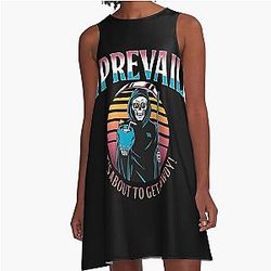 i prevail retro A-Line Dress