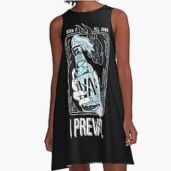 I Prevail - Molly - Black - KINGS ROAD A-Line Dress