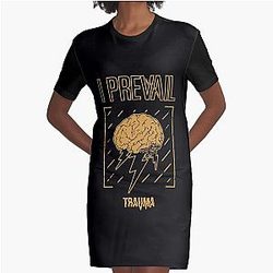 Poster I Prevail Funny Gifts Boy Girl Classic Graphic T-Shirt Dress