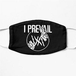 design art on shirt - i prevail popular Flat Mask