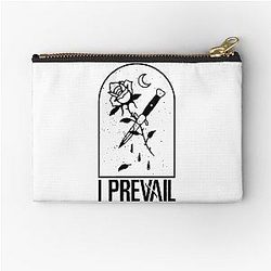 Graphic I Prevail Funny Gift Zipper Pouch