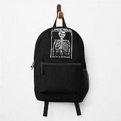 I Prevail Alone Skeleton Backpack