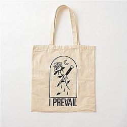 Graphic I Prevail Funny Gift Cotton Tote Bag