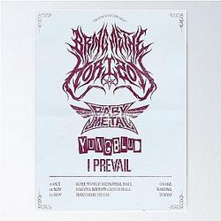 baby metal yungblud - I Prevail Poster