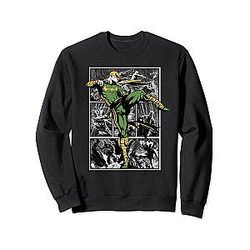 Comics Retro Classic Iron Fist Battle Panels Sweatshirt