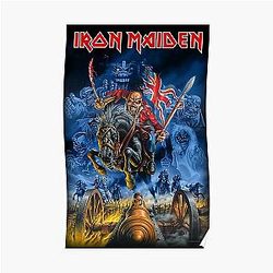 Run With The Flag American Poster Poster RB1208