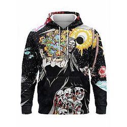 Iron Maiden Skull Flames Streetwear Hoodie