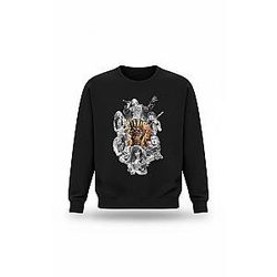 Iron Maiden Flame Skull Street Sweatshirt