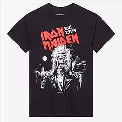 1975 Puff Paint KL2801 Iron Maiden T-Shirt