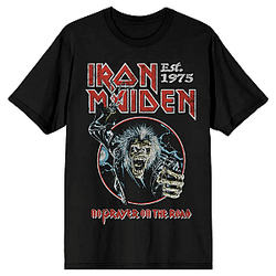 No Prayer On The Road Eddie LA 0705 Iron Maiden T-Shirt