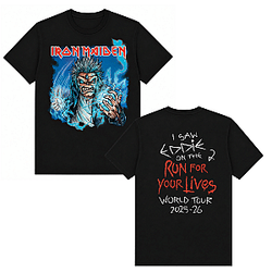 Run For Your Lives Tour I Saw HTCT0107 Iron Maiden T-Shirt