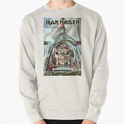 Skull Driving A Helicopter Poster Pullover Sweatshirt RB1208