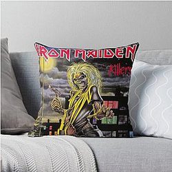 Iron Maiden POSTER Throw Pillow RB1208
