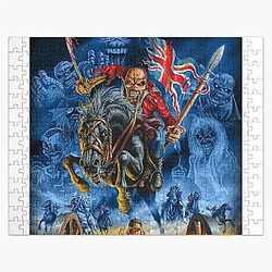Run With The Flag American Poster Jigsaw Puzzle RB1208