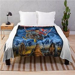 Run With The Flag American Poster Throw Blanket RB1208