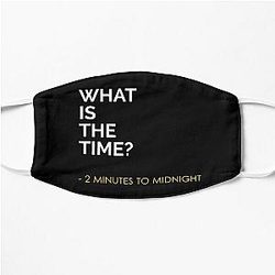 What is the time? 2 Minutes to Midnight  Flat Mask RB1208