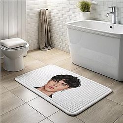 Isaac Ordonez - New Generation Addams Family Isaac Ordonez Bath Mats