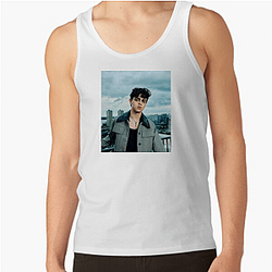 Screen Heartthrob Isaac Ordonez Tank Tops
