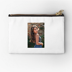 Red Carpet Queen Isabela Merced Zipper Pouches