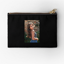 Red Carpet Queen Isabela Merced Zipper Pouches