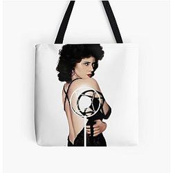 Blue Velvet Inspired Dorothy Vallens Cool Or Isabella Rossellini Illustration All Over Print Tote Bag