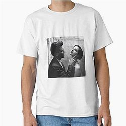 David Lynch and Isabella Rossellini Noir Glamour Art Print Classic T-Shirt