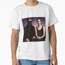 David Lynch Isabella Rossellini Classic T-Shirt slopes to a manic Surreal house