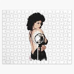 Blue Velvet Rossellini Lynch Dorothy Vallens Isabella Rossellini Illustration Jigsaw Puzzle