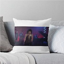 Blue Velvet Isabella Rossellini Throw Pillow