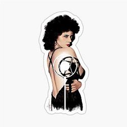 Blue Velvet Inspired Dorothy Lynch Isabella Rossellini Illustration Sticker