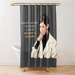 Isabella Rossellini 30 Rock Beef Cheddar Shower Curtain