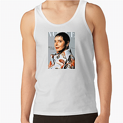 Lancome Model Isabella Rossellini Tank Tops